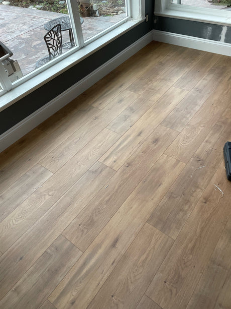 Kara laminate installed living space